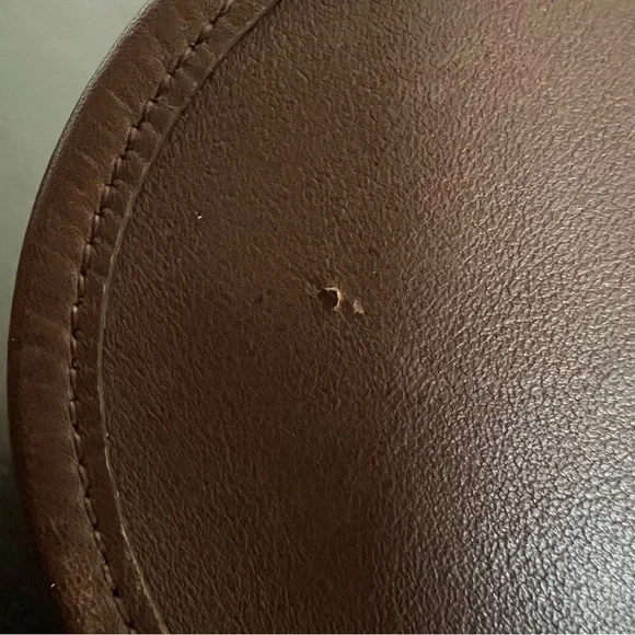 Vintage coach stewardess bag 9525 mahogany made in Costa Rica - Picture 11 of 12